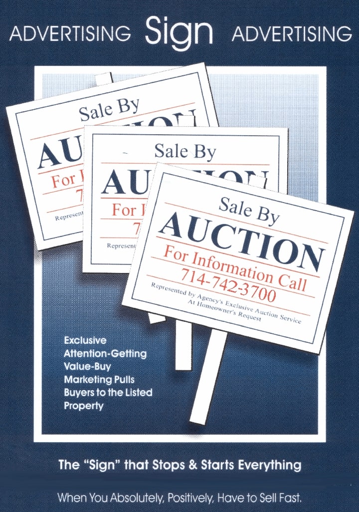 Sale By Auction Program - Mike Lembeck